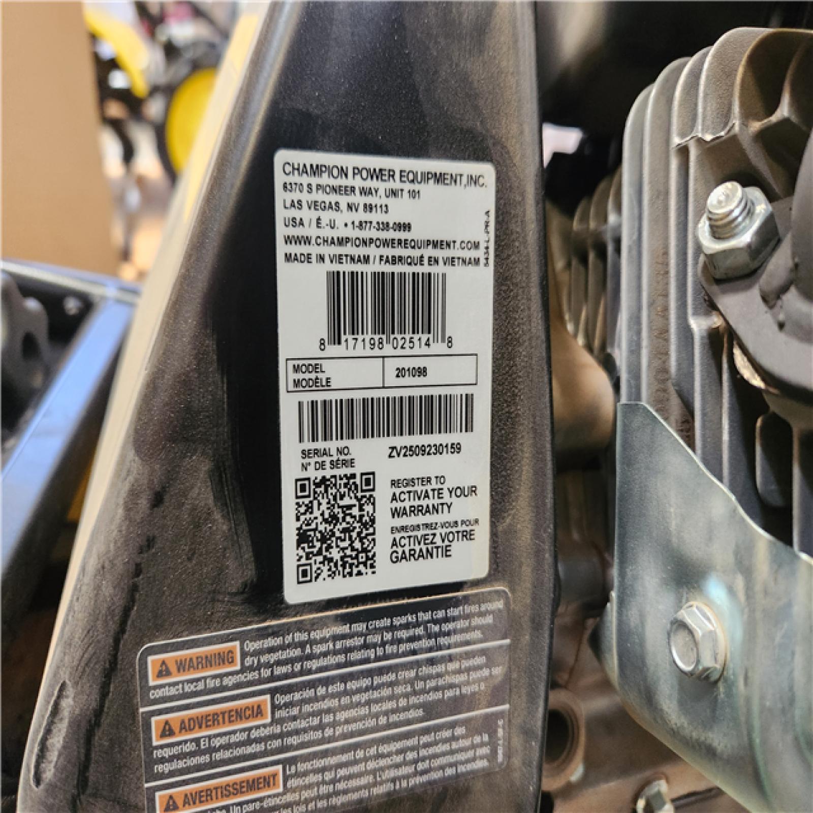 Phoenix NEW Champion Power Equipment 22 in. Counter Rotating Gas Rear Tine Tiller with Self-Propelled Agricultural Tires