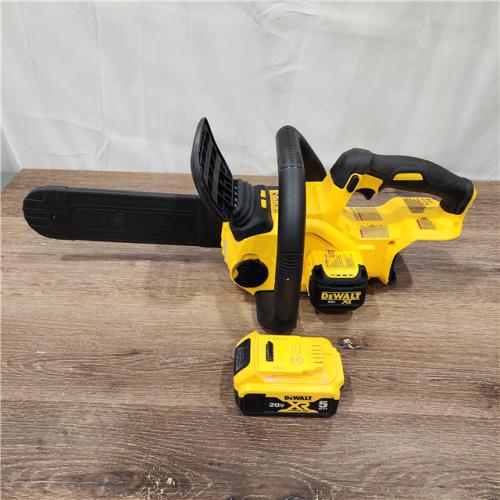 AS-IS DEWALT 20V MAX Brushless Cordless Compact 12 Chainsaw (Tool Only)