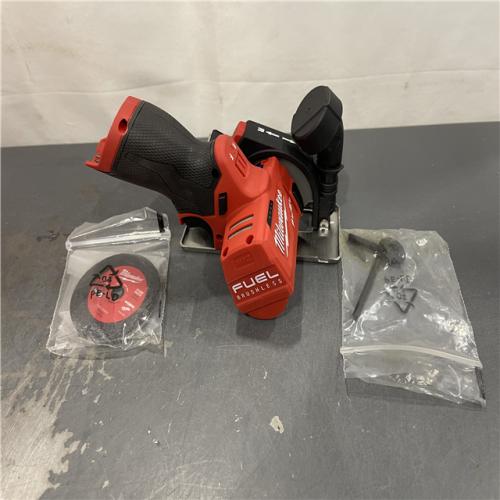 AS-IS - Milwaukee M12 FUEL 12V Lithium-Ion Brushless Cordless 3 in. Cut Off Saw