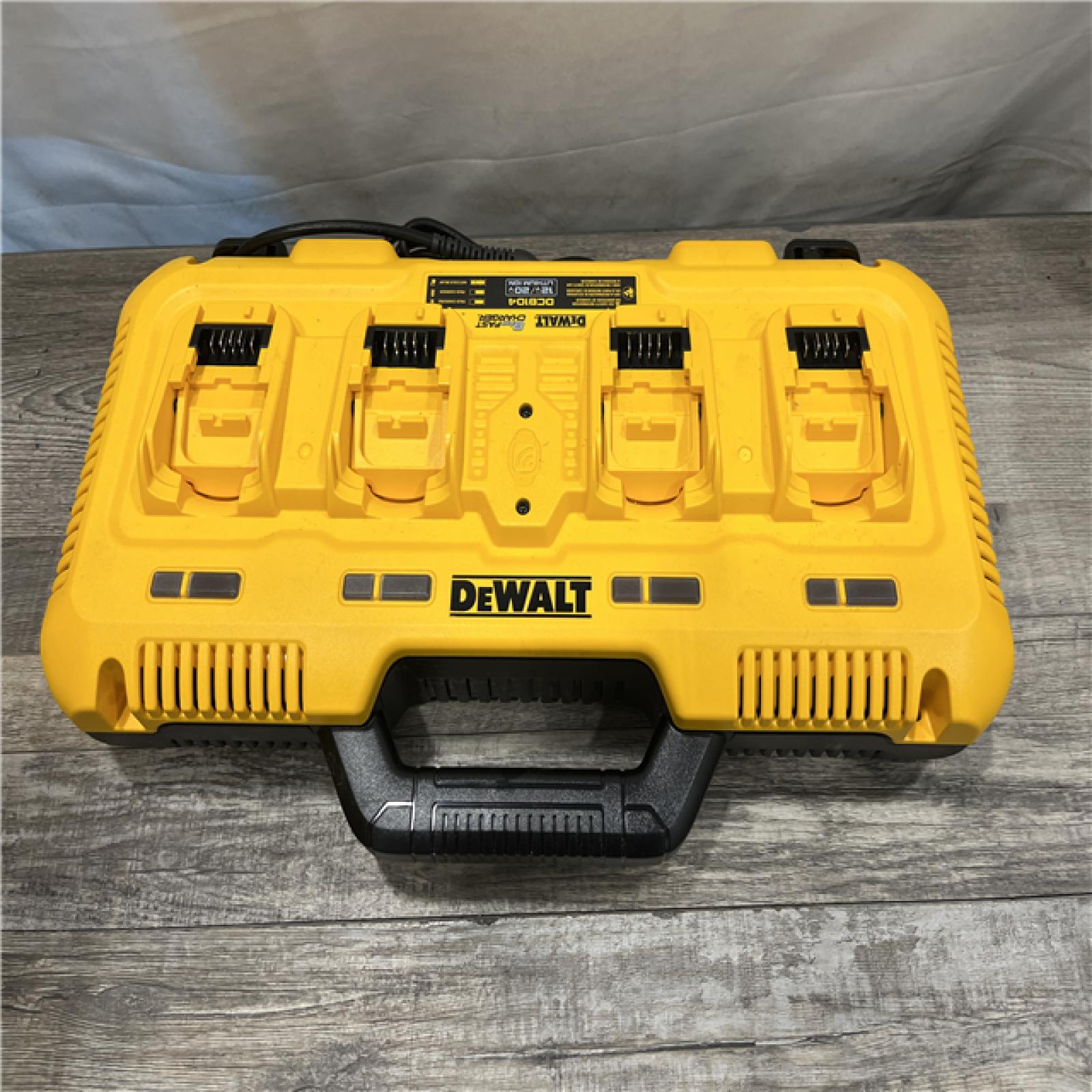 AS-IS DEWALT 12V/20V/60V MAX 4-Port Lithium-Ion Battery Charger