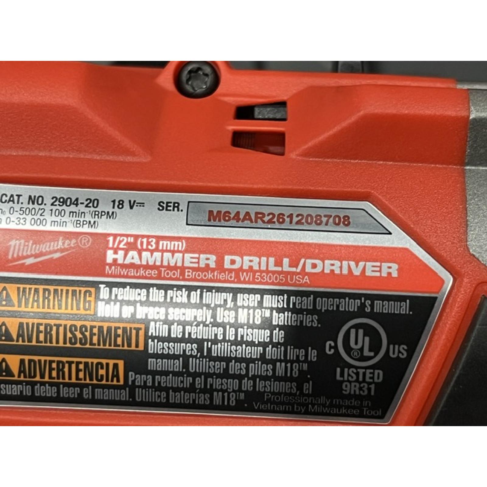 NEW - Milwaukee FUEL 18V Lithium-Ion Brushless Cordless Hammer Drill and Impact Driver Combo Kit