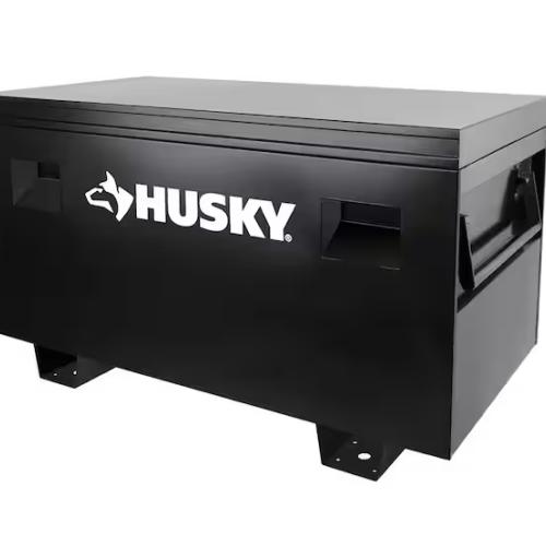 DALLAS LOCATION - Husky Tool Storage 48 in. W Black Steel Job Site Toolbox