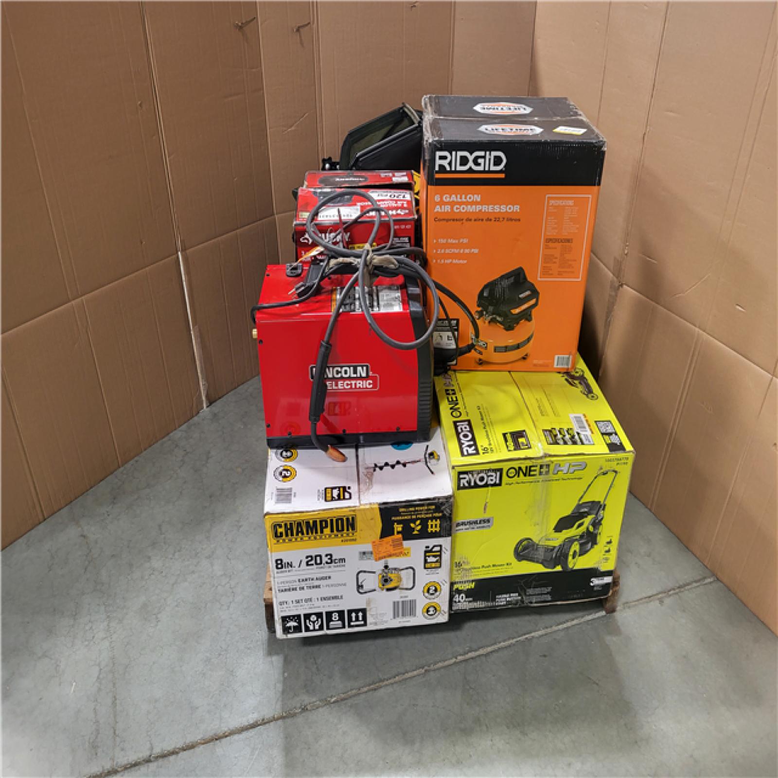 CALIFORNIA AS-IS OUTDOOR POWER EQUIPMENT