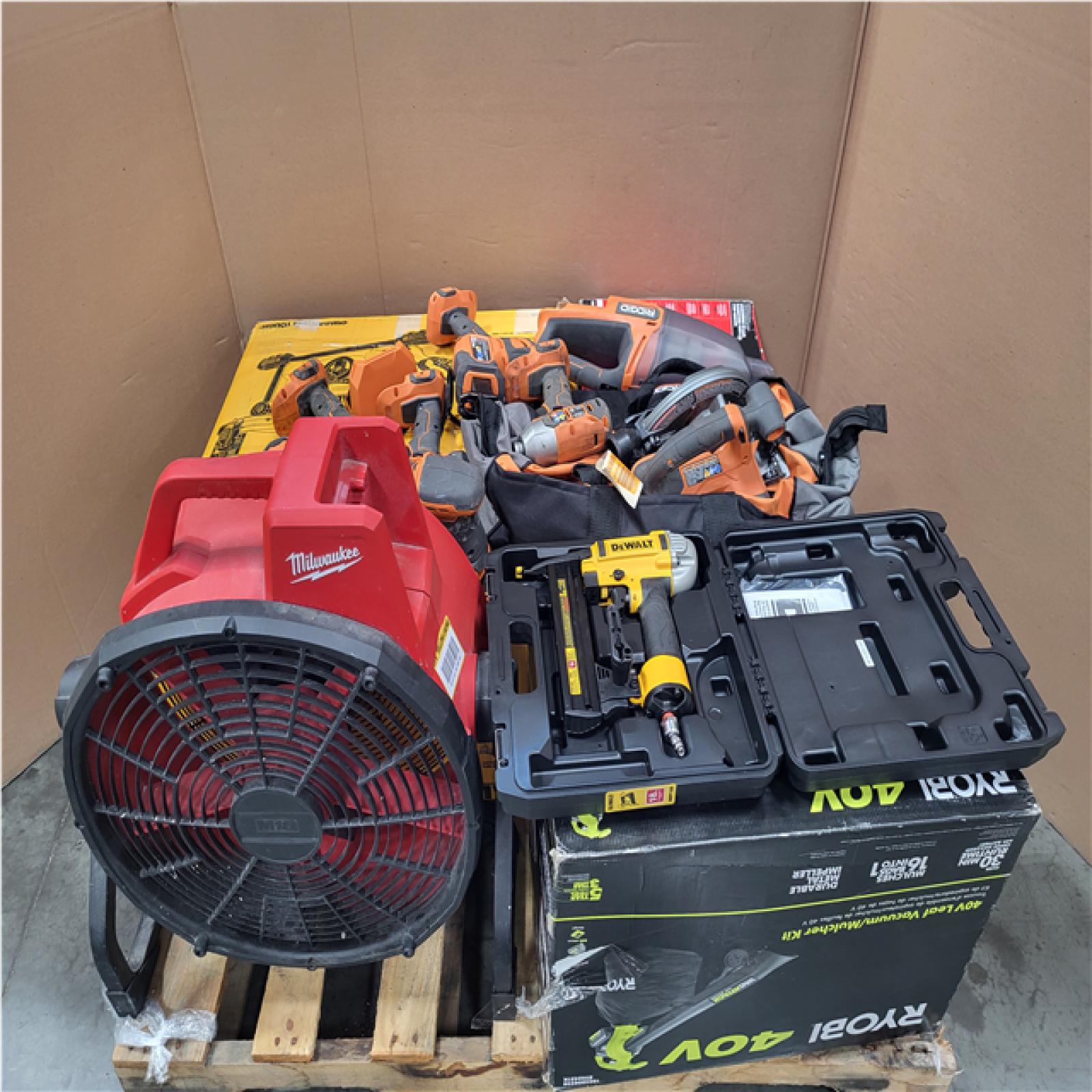 CALIFORNIA AS-IS TOOL PALLET