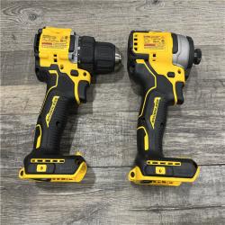 AS-IS DEWALT ATOMIC 20-Volt MAX Lithium-Ion Cordless Combo Kit
