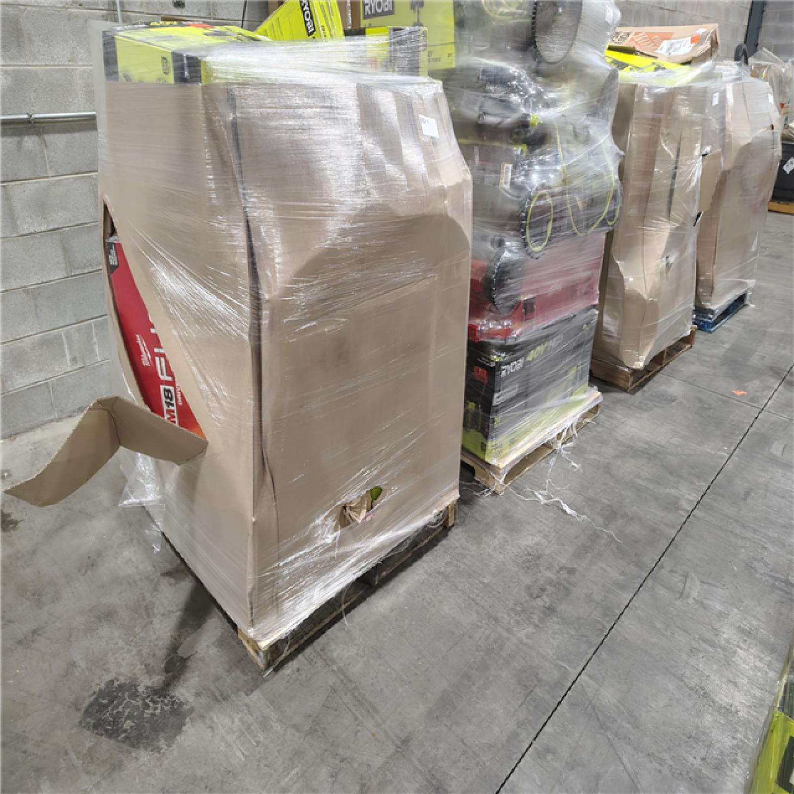 Pittston Location As-Is Power Tools Partial Truckload (11 Pallets) 1192-C