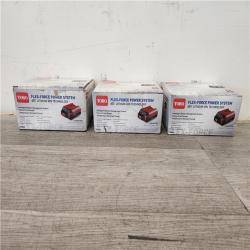 Phoenix Location NEW Toro 60V MAX* Flex-Force 2.5Ah Lithium-Ion Battery (3 Pack)