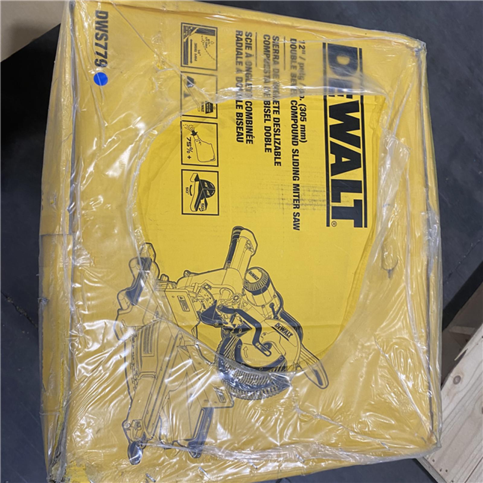 NEW- DeWalt 15 Amps 12 in. Corded Dual-Bevel Sliding Compound Miter Saw