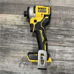 AS-IS DEWALT Atomic 20V Max Lithium-Ion Brushless Cordless Compact 1/4 in. Impact Driver Kit