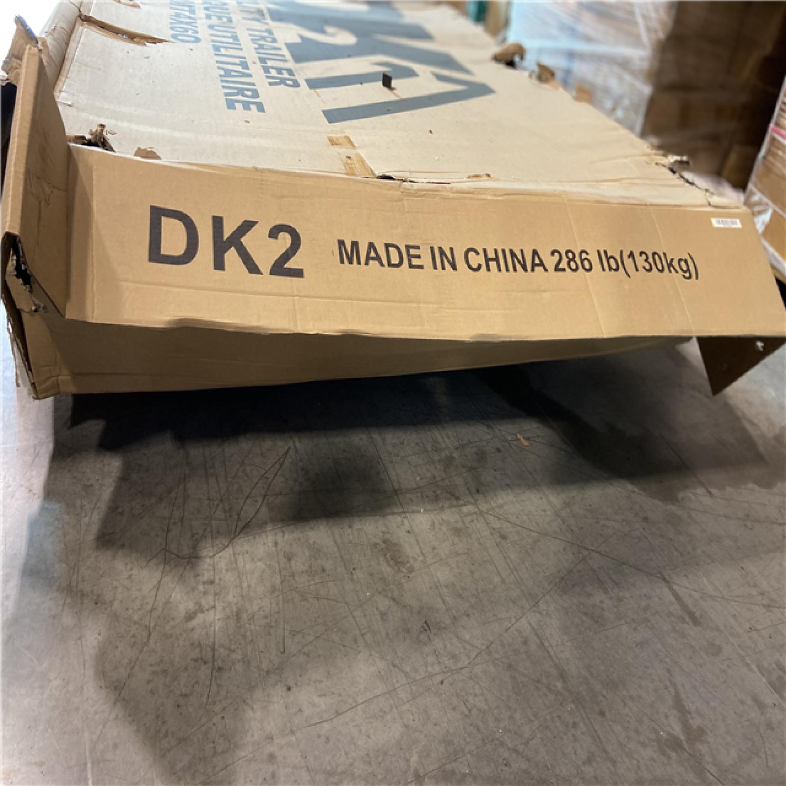 DALLAS LOCATION - DK2 by Marlon MMT4X6O 4 ft. x 6 ft. Single Axle Open Rail Utility Trailer | 1,314-lb Capacity with Ramp Gate