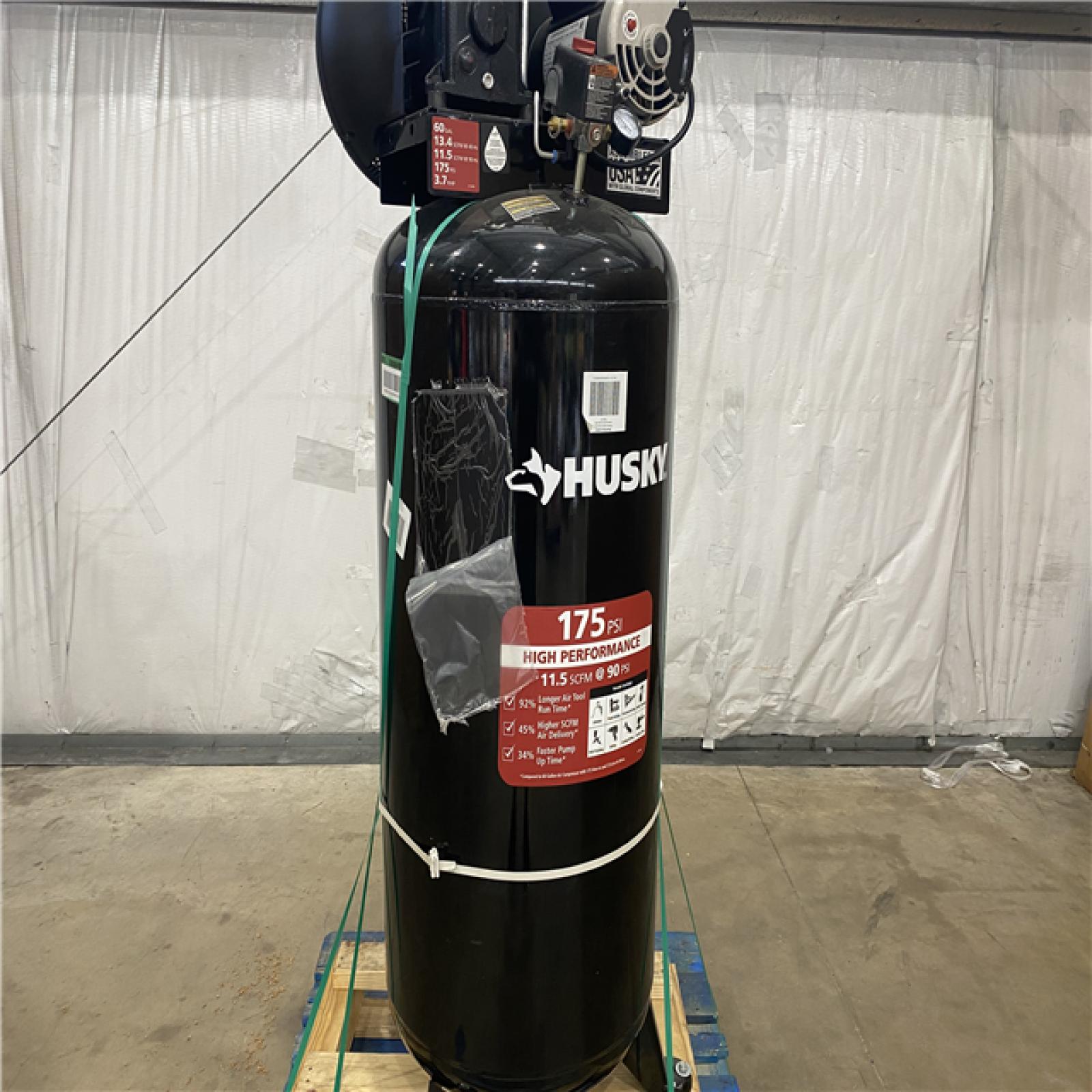 Houston Location - AS-IS Outdoor Power Equipment HUSKY 175 PSI HIGH PERFORMANCE AIR COMPRESSOR