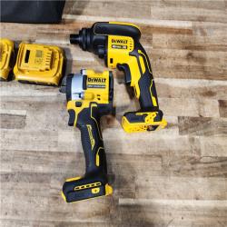 HOUSTON LOCATION - AS - IS DEWALT 2 TOOL COMBO KIT W/ (2) BATTERY & CHARGER