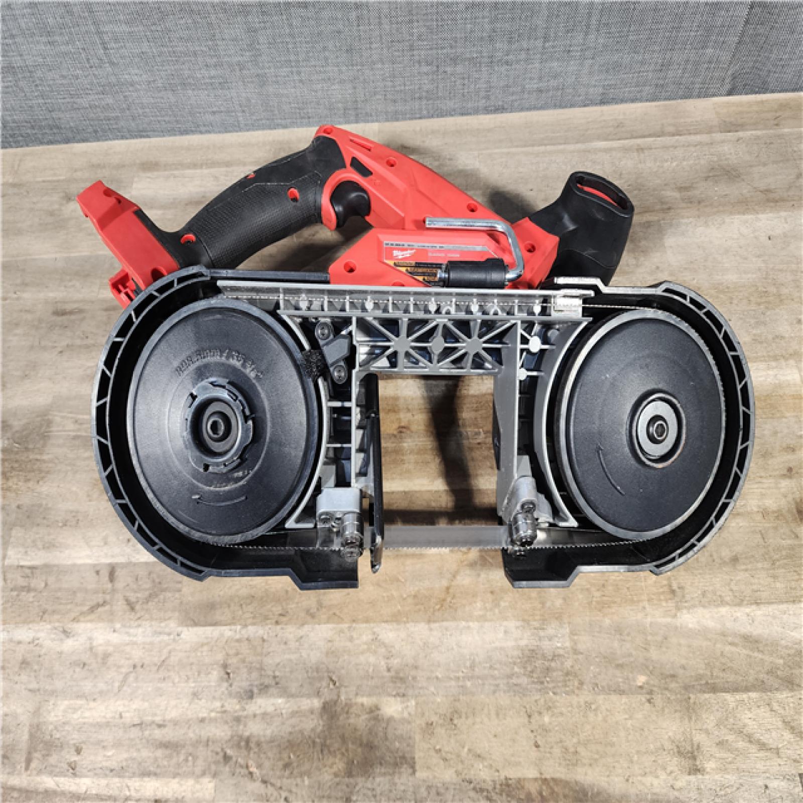 HOUSTON LOCATION - AS-IS Milwaukee M18 Fuel 3-1/4  18V Brushless Compact Band Saw 2829-20 (Bare Tool)