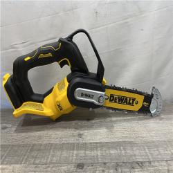 AS-IS DEWALT 20V MAX 8 in. Brushless Cordless Battery Powered Pruning Chainsaw (Tool Only)