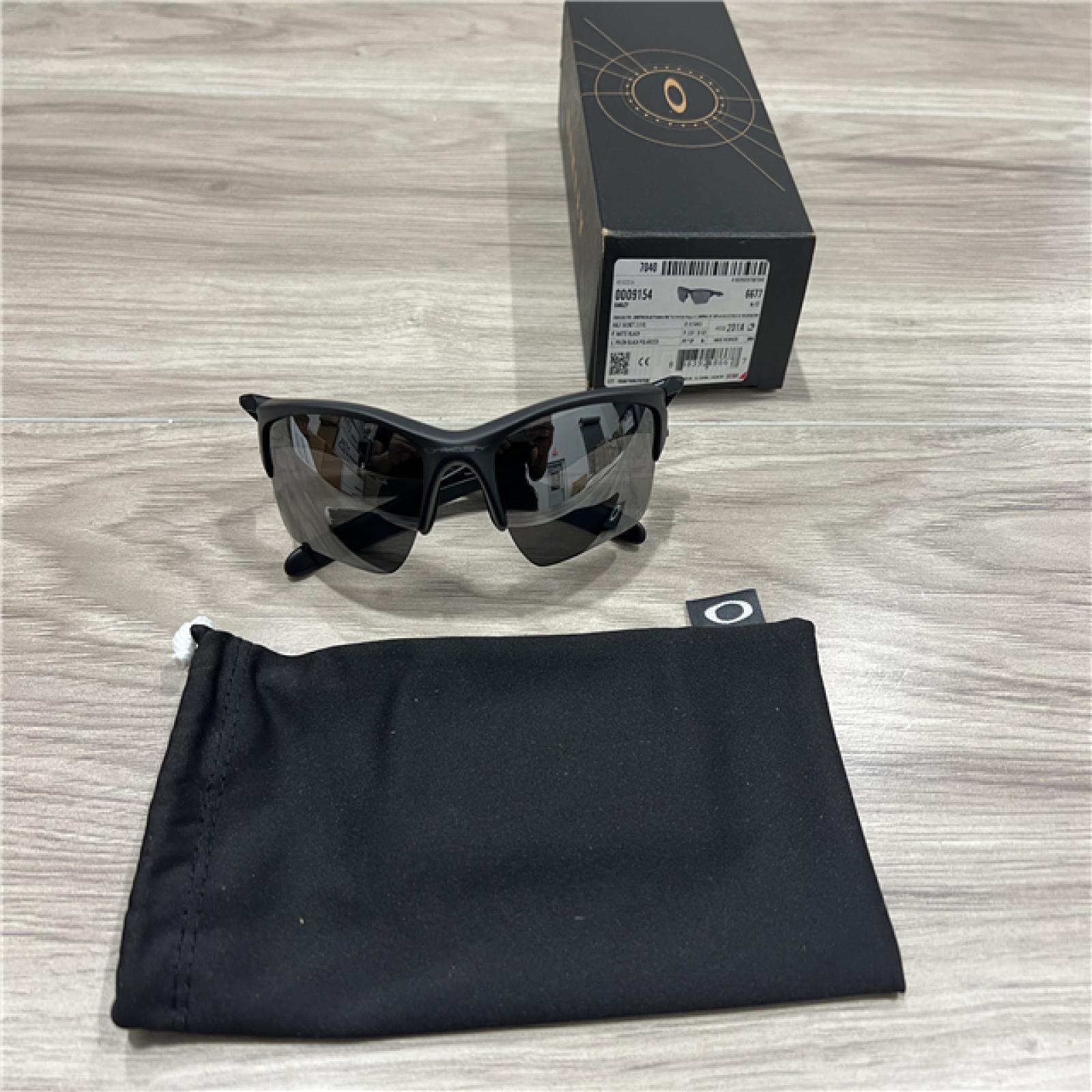 Oakley Sunglasses OO9154 Half Jacket 2.0 XL (65) Matte Black with Prizm Black Polarized Lenses  62mm