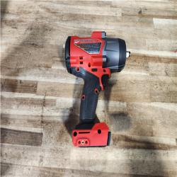 Houston Location AS-IS Milwaukee FUEL 18V Lithium-Ion Brushless Cordless 1/2 in. Impact Wrench with Friction Ring (Tool-Only)