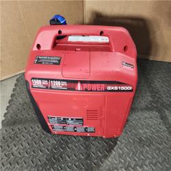 HOUSTON LOCATION - AS-IS 1500-Watt Recoil Start Gasoline Powered Ultra-Light Inverter Generator with 60cc OHV Engine and CO Sensor Shutdown