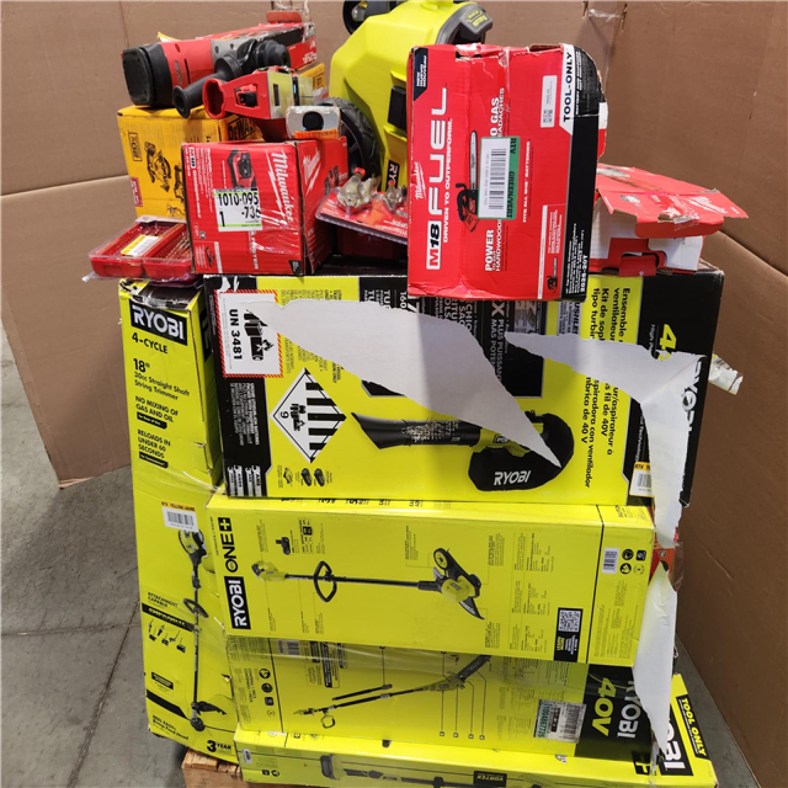 CALIFORNIA AS-IS TOOL PALLET