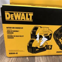 NEW- DEWALT 20V MAX Lithium-Ion Battery Starter Kit