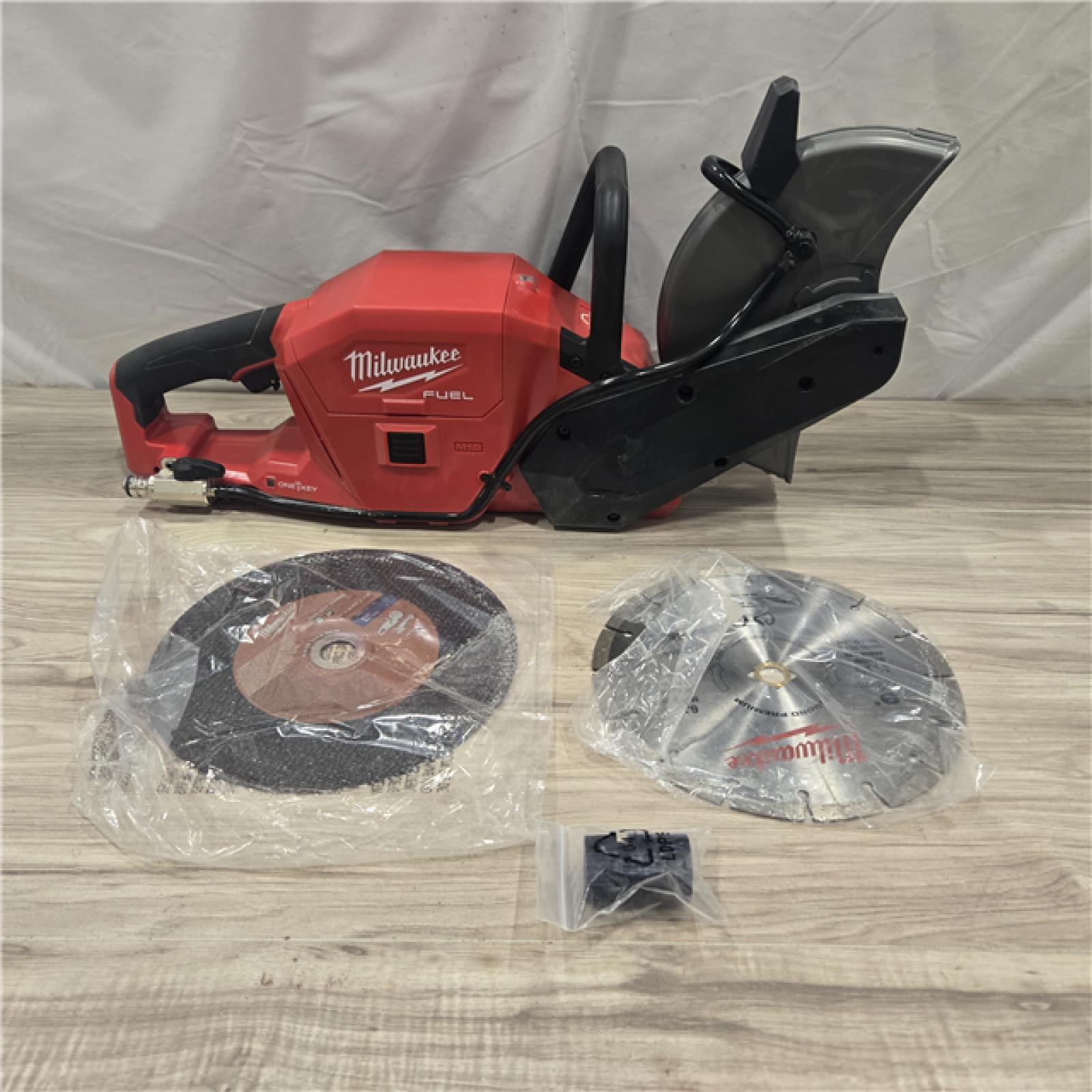 AS-IS Milwaukee M18 FUEL 9 Cut-Off Saw with ONE-KEY (TOOL ONLY)