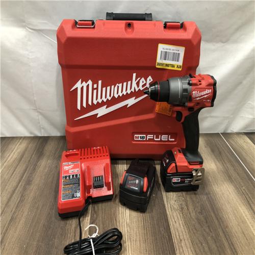 AS-IS Milwaukee FUEL 18V Lithium-Ion Brushless Cordless 1/2 in. Drill/Driver Kit