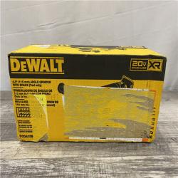 NEW - DEWALT 20V MAX XR Cordless Brushless 4.5 in. Paddle Switch Small Angle Grinder with Kickback Brake (Tool Only)