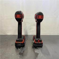 AS-IS- Milwaukee 18V Cordless Brushed 2-Tool Drill/Driver and Impact Driver Kit