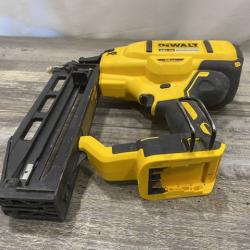 AS-IS DEWALT 20V MAX XR 16-Gauge Lithium-Ion Cordless Finish Nailer (Tool Only)