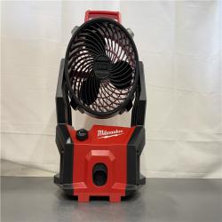AS-IS - MIlwaukee M18 18-Volt Lithium-Ion Brushless Cordless PACKOUT Jobsite Fan