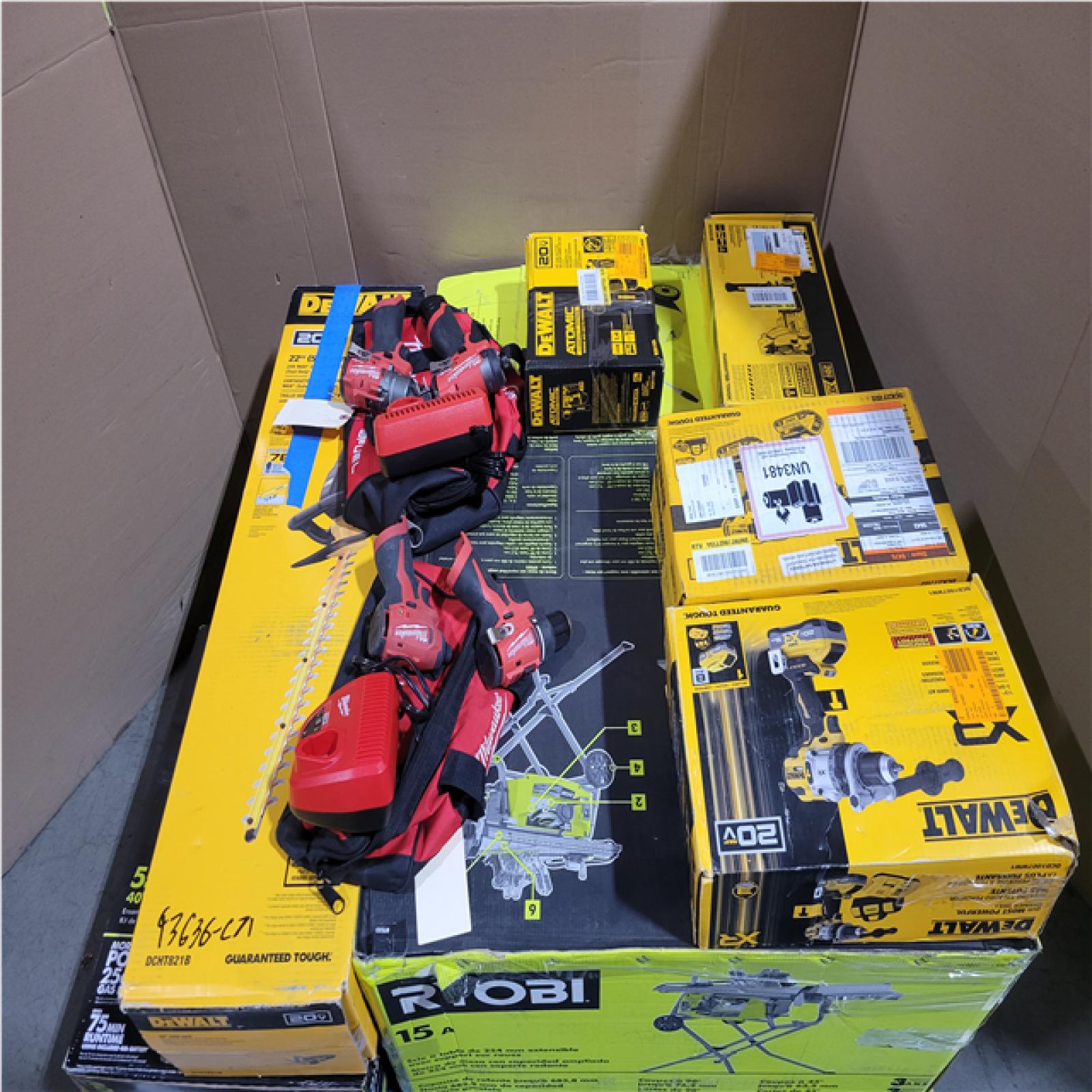 CALIFORNIA AS-IS TOOL PALLET