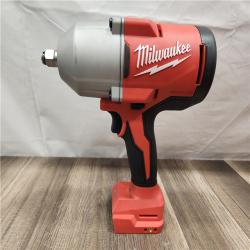 AS-IS- Milwaukee M18 18-Volt Lithium-Ion Brushless 1/2 in. High Torque Impact Wrench with Friction Ring (Tool-Only)