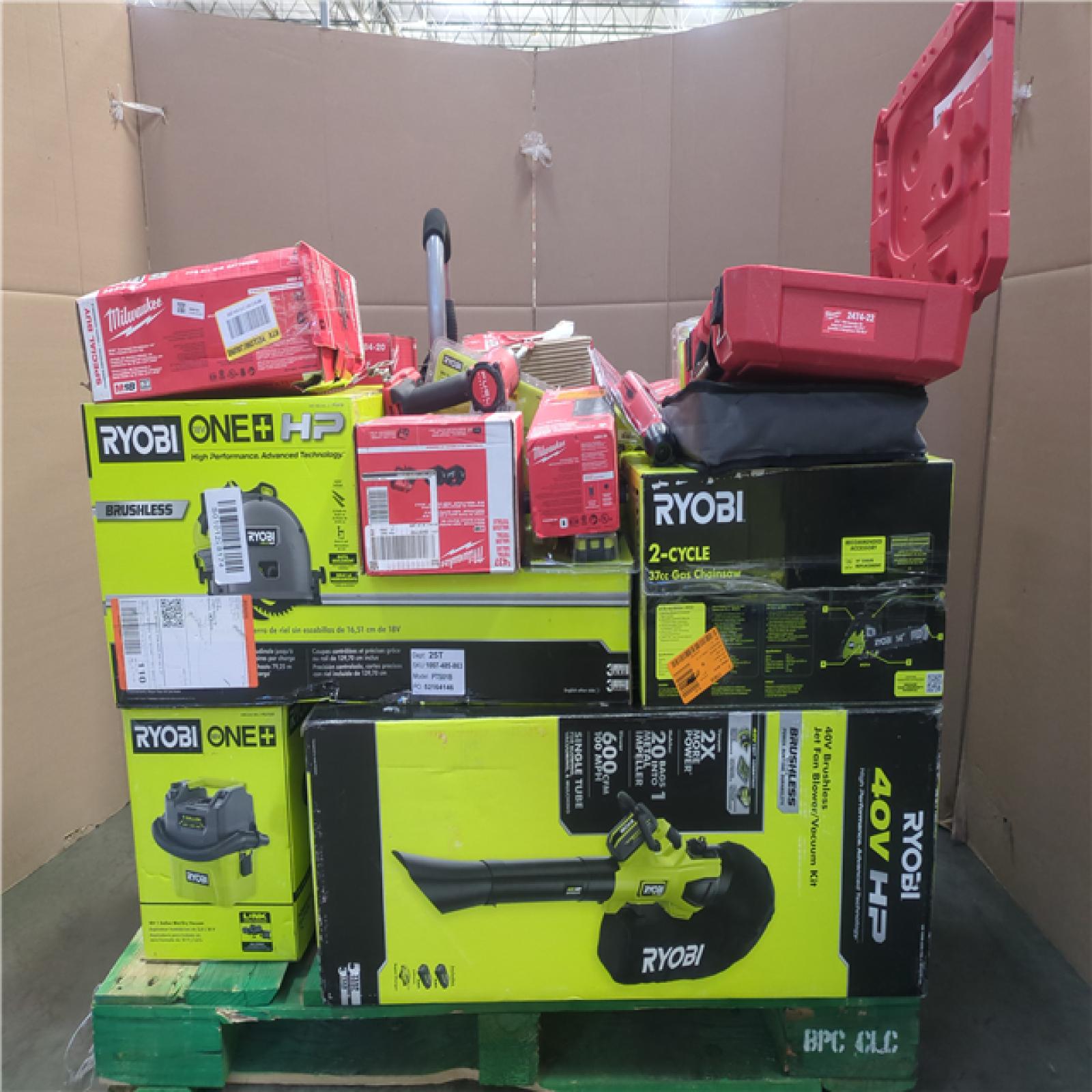 CALIFORNIA AS-IS TOOL PALLET