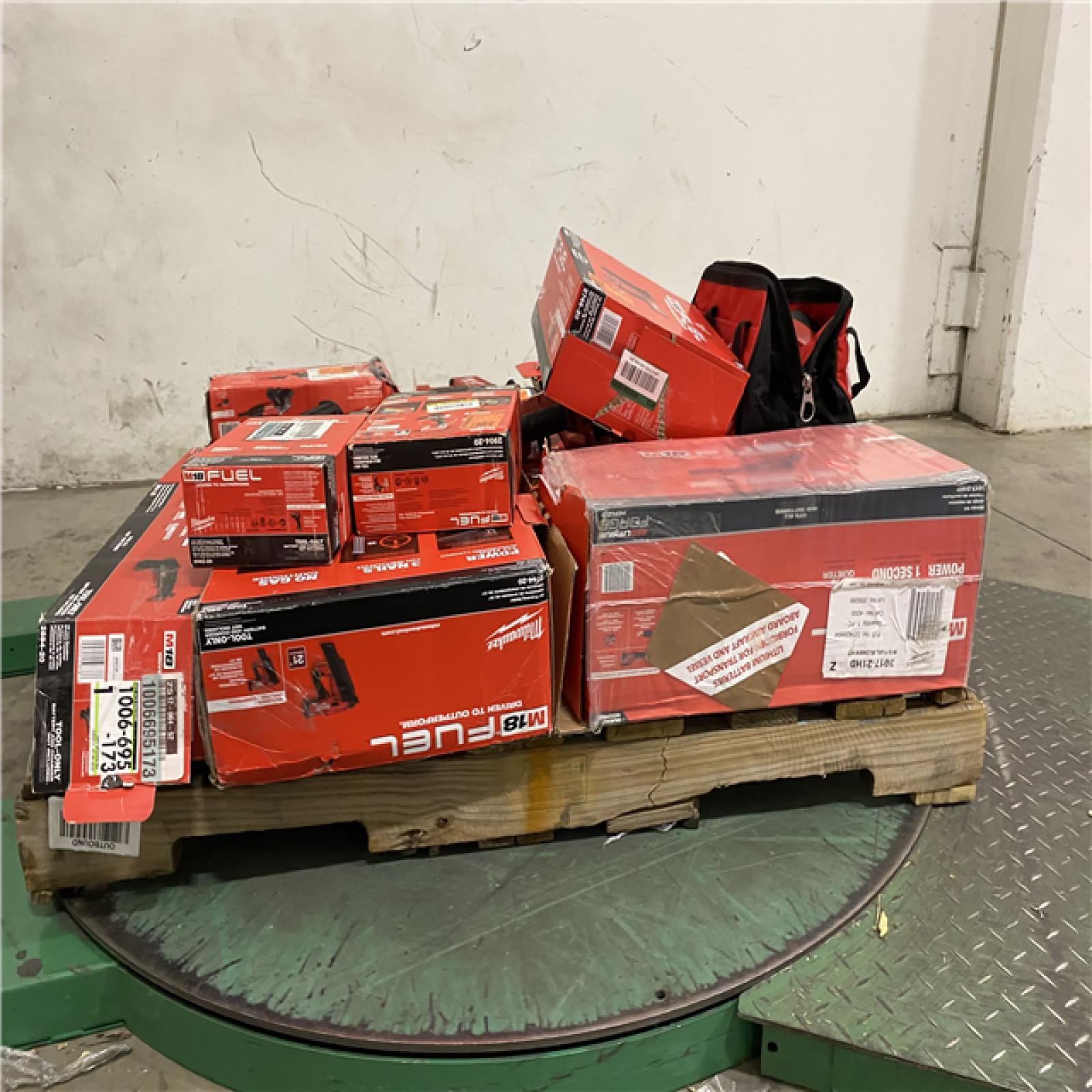 Dallas Location - As-Is MILWAUKEE Tool Pallet
