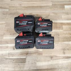 HOUSTON LOCATION - AS-IS MILWAUKEE FORGE BATTERY PACK QTY - 4