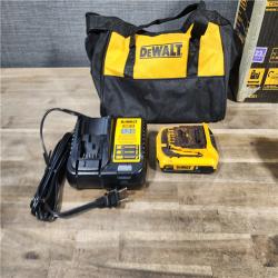 HOUSTON LOCATION - AS-IS DEWALT ATOMIC 20V MAX Lithium Ion Cordless 23 Gauge Pin Nailer Kit with 2.0Ah Battery and Charger