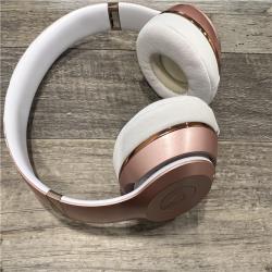 AS-IS Beats Solo3 Wireless On-Ear Headphones -Rose Gold