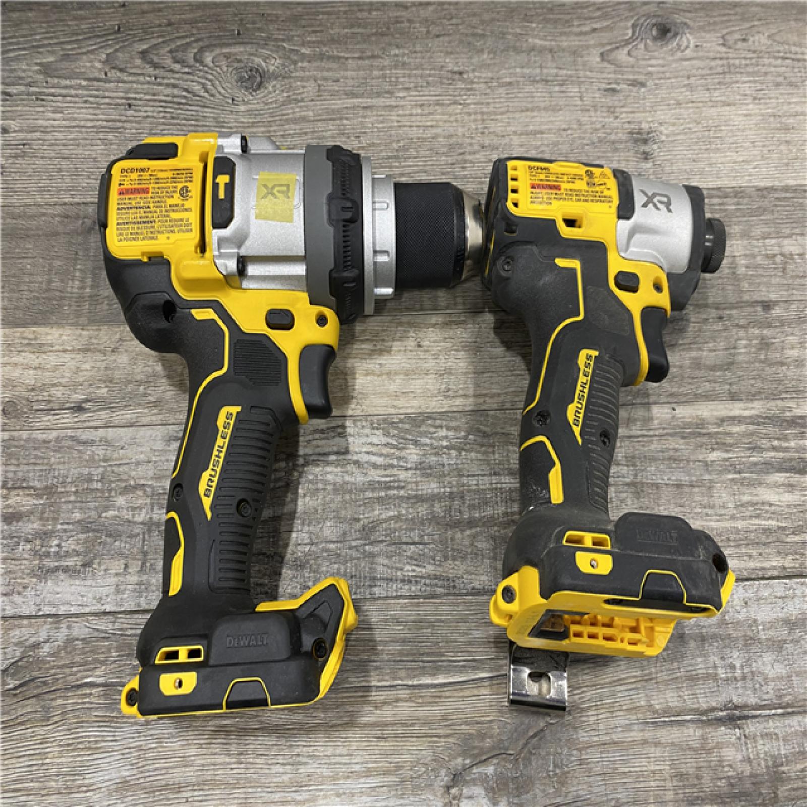 AS-IS DEWALT 20V MAX Lithium-Ion Cordless 2-Tool Combo Kit
