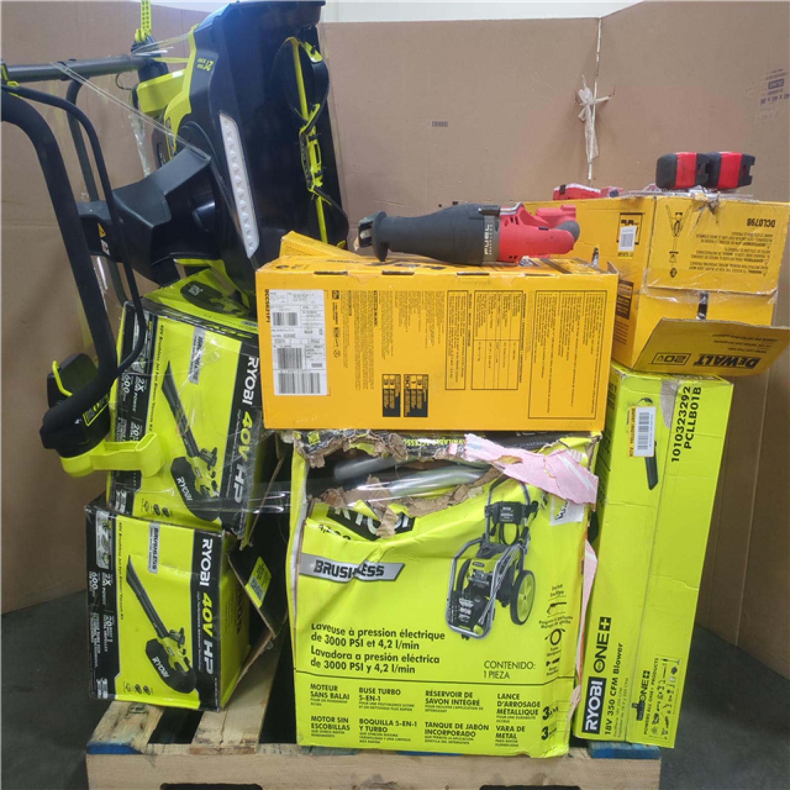 CALIFORNIA AS-IS TOOL PALLET