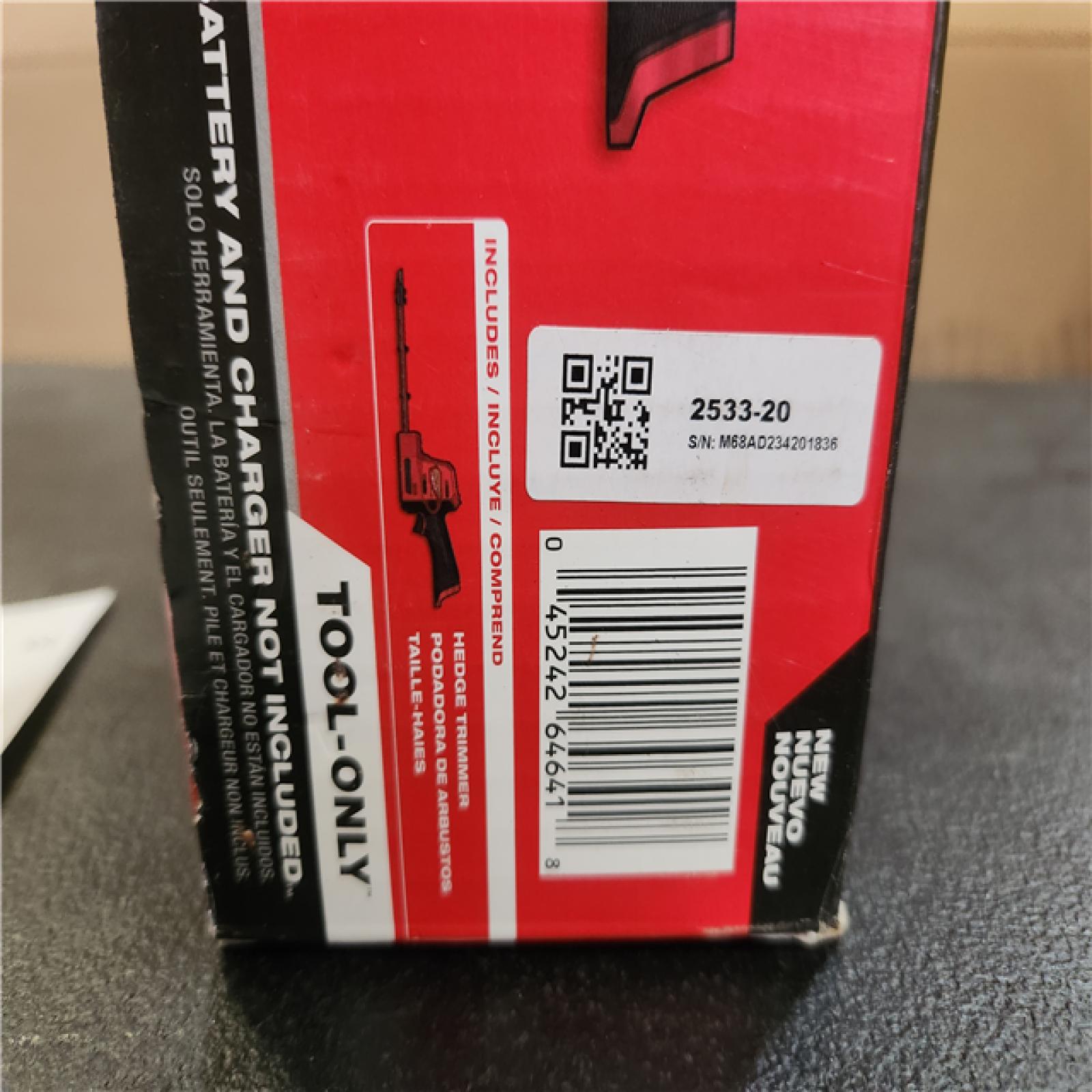 Phoenix Milwaukee M12 FUEL 8 in. 12V Lithium-Ion Brushless Cordless Battery Hedge Trimmer (Tool-Only)