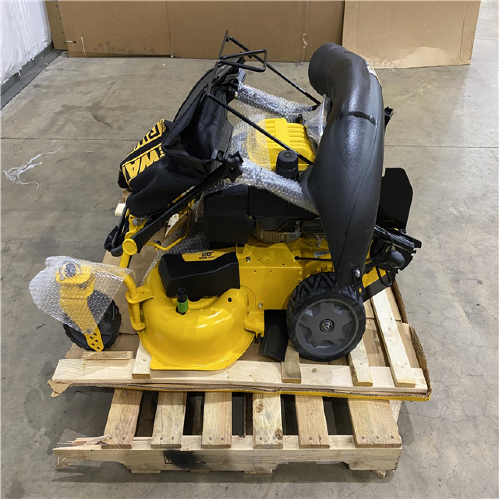 Houston Location AS IS - DEWALT 28 Lawnmower