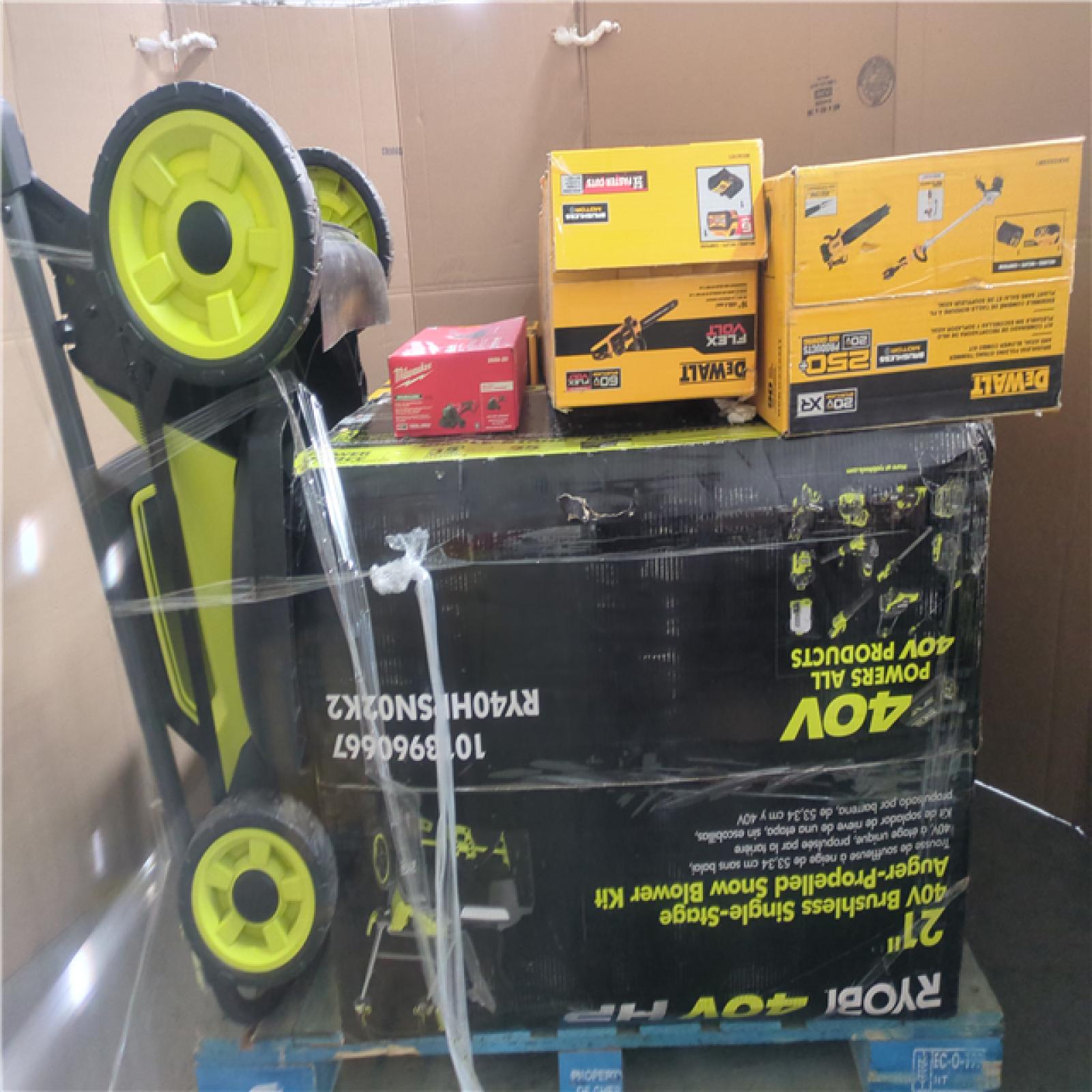 CALIFORNIA AS-IS TOOL PALLET