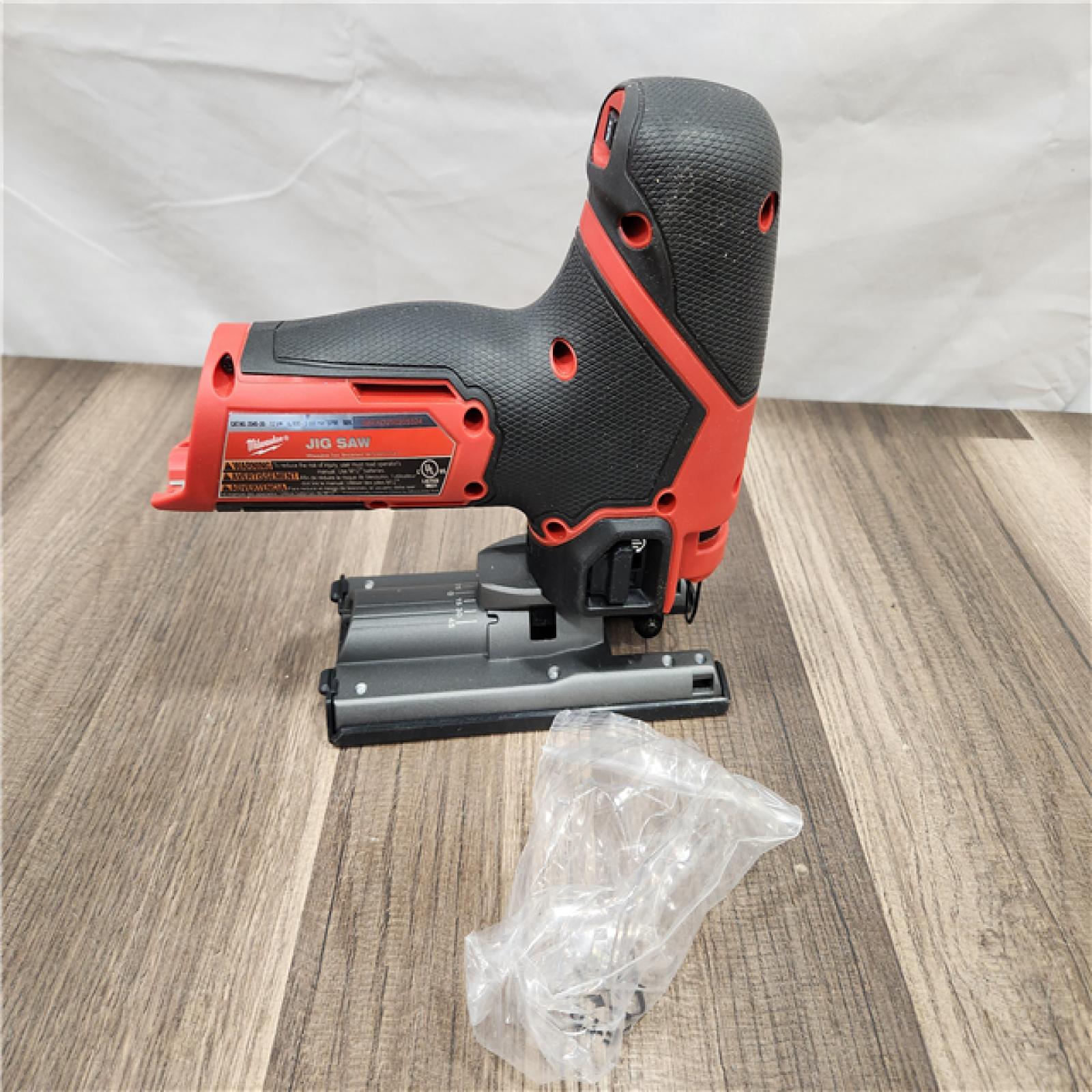 AS-IS Milwaukee M12 12V Fuel Lithium-Ion Cordless Jig Saw (Tool-Only)