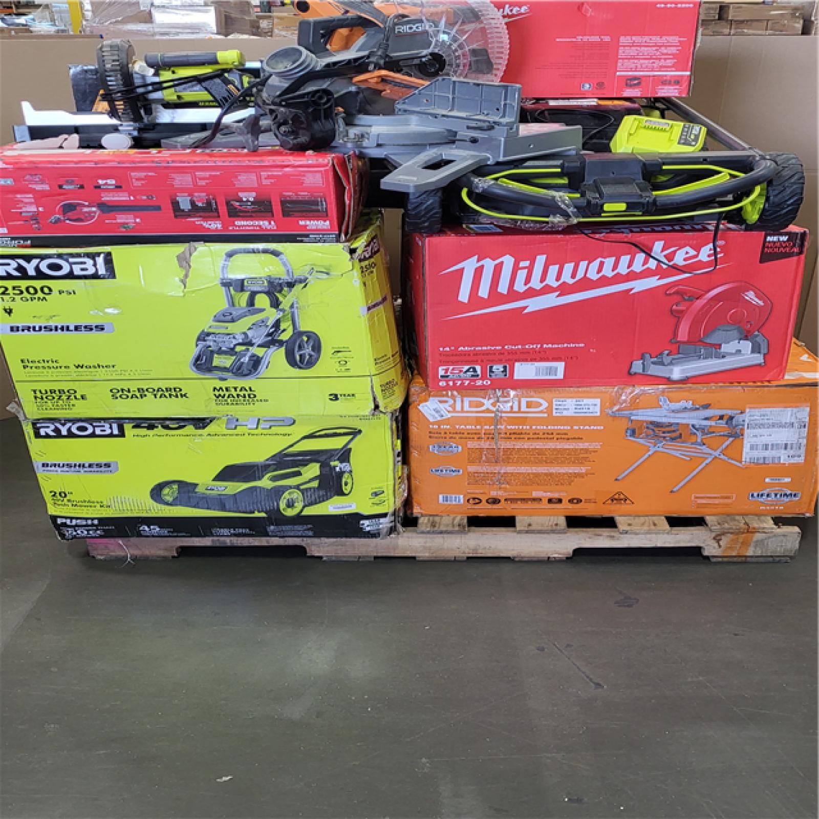 California AS-IS TOOL pallet