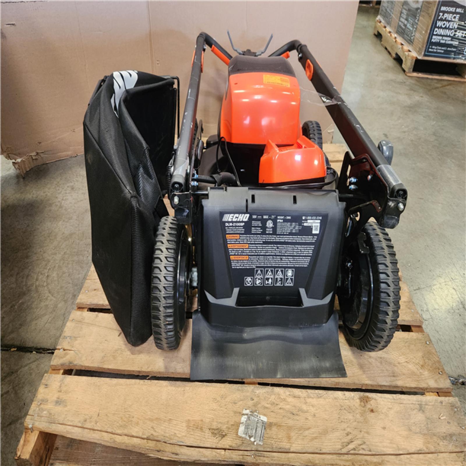Phoenix NEW ECHO 56V 21 in. Cordless Battery 3-in-1 Walk Behind Self-Propelled Lawn Mower w/ (2) 5Ah Batteries and Rapid Charger