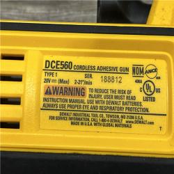 AS-IS DEWALT 20-Volt MAX Cordless 10 oz / 300 ml Adhesive Gun (Tool-Only)