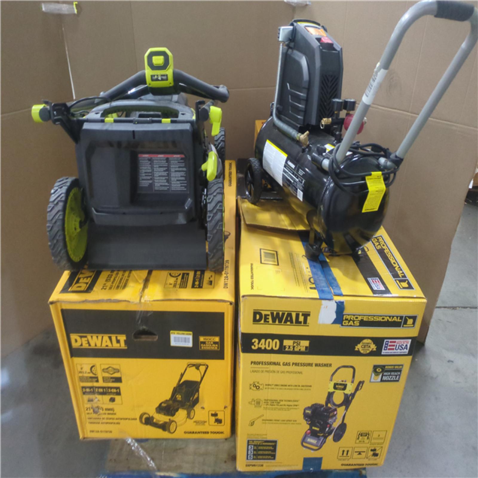 CALIFORNIA AS-IS OUTDOOR POWER EQUIPMENT