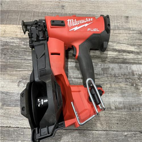 AS-IS Milwaukee FUEL 18-Volt Lithium-Ion Brushless Cordless Coil Roofing Nailer (Tool Only)