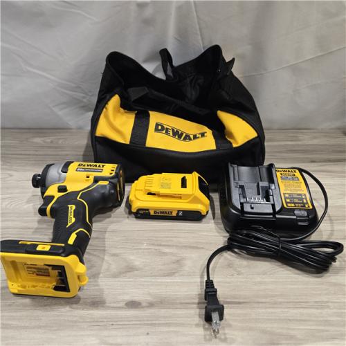 AS-IS DeWalt 20V MAX ATOMIC 1/4 in. Cordless 3-Speed Impact Driver Kit