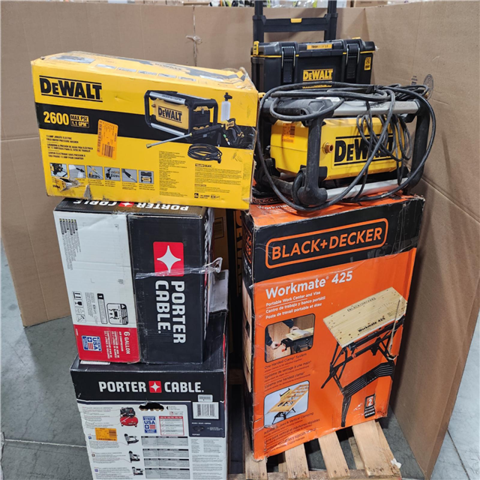 CALIFORNIA AS-IS TOOL PALLET