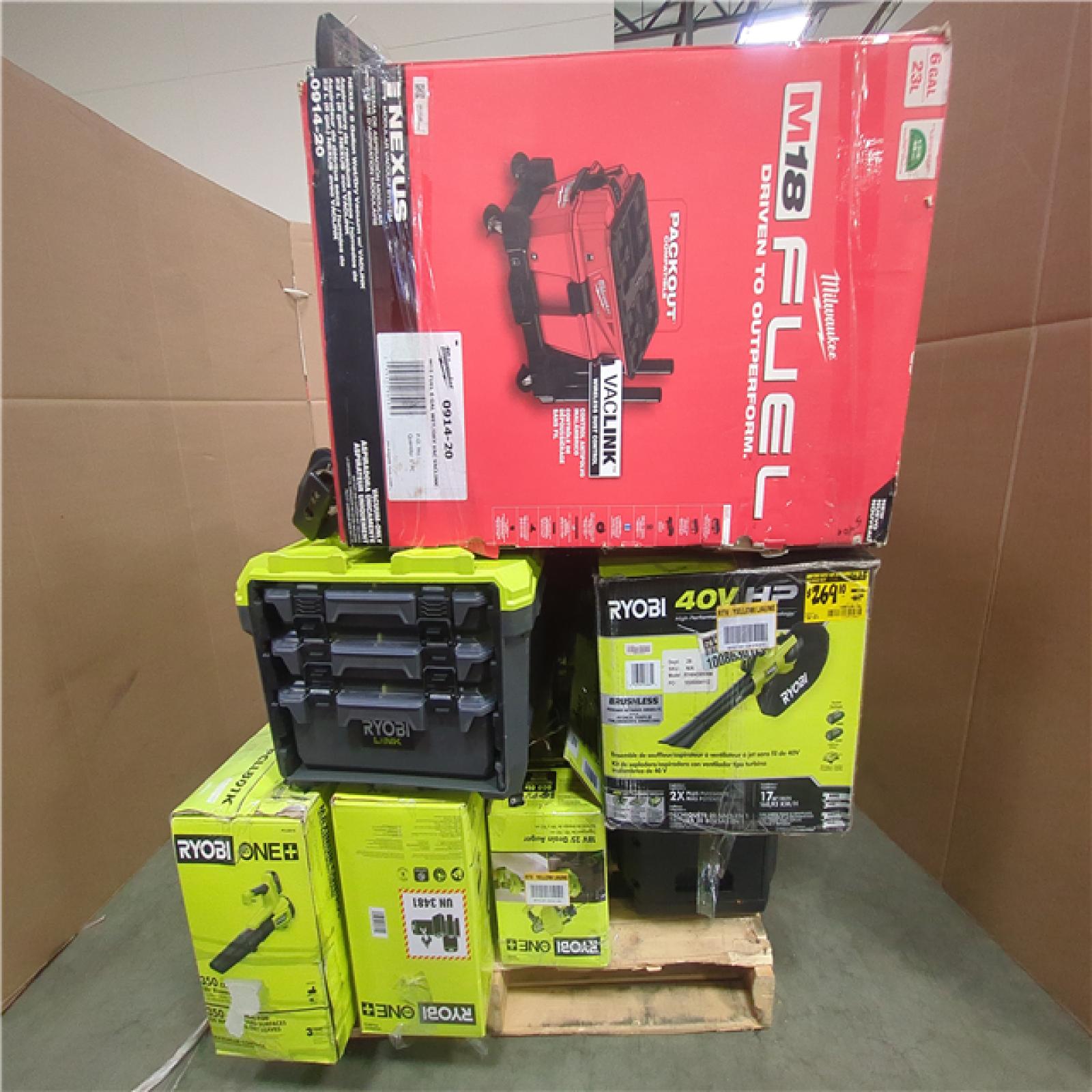 CALIFORNIA AS-IS TOOL PALLET